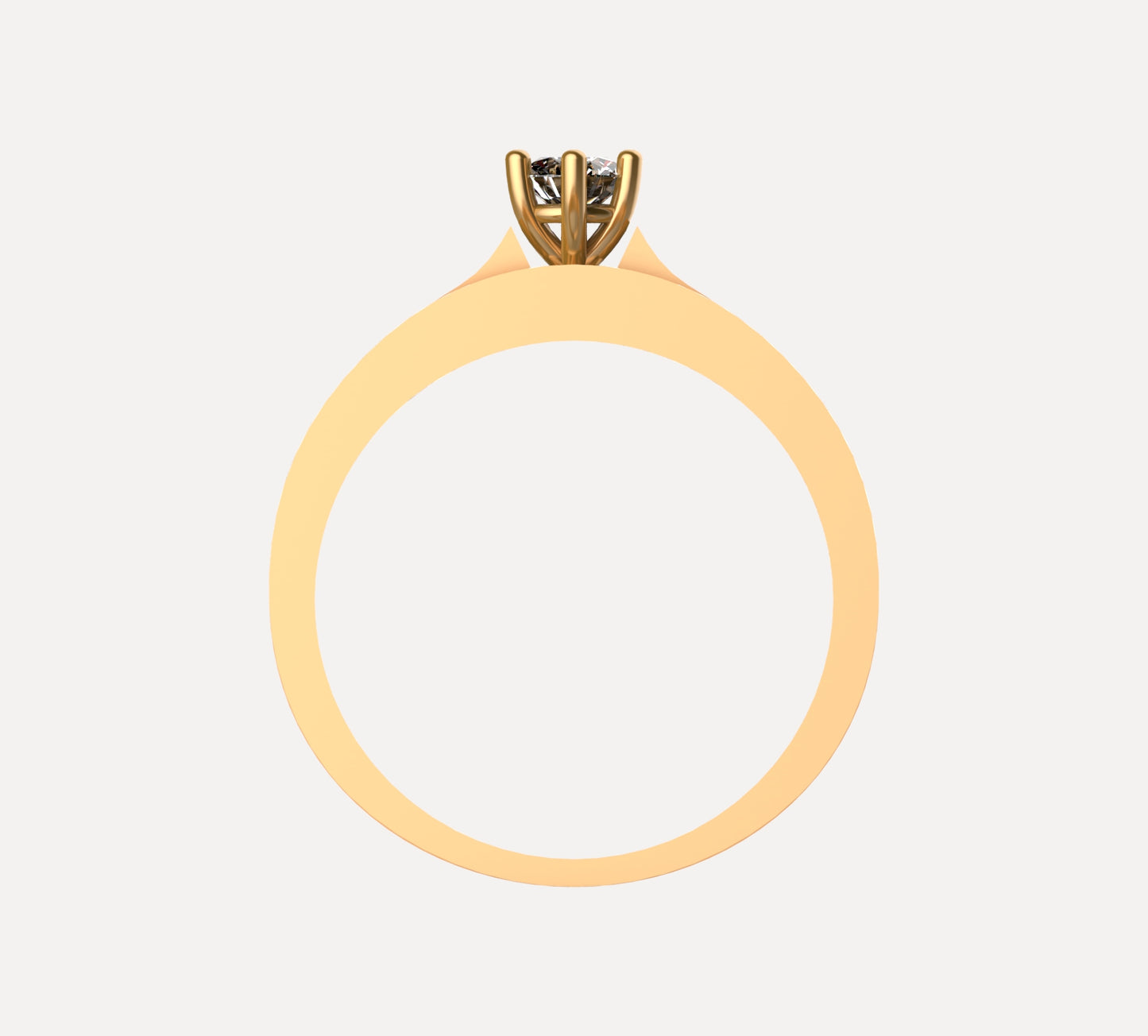 Purity Gold Ring