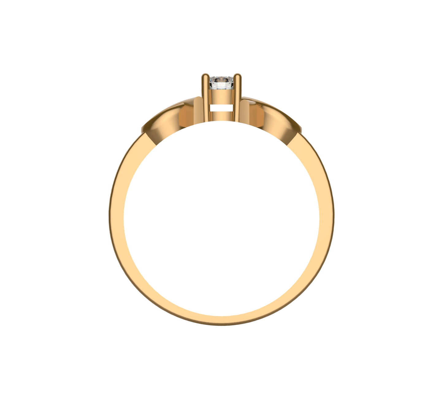 Dazzling Luxury Gold Ring