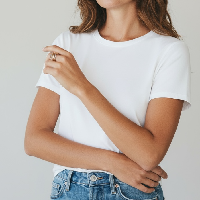 Anillo de Dama en Oro 18K Tricolor – Diseño en Tres Oros | Joyeria Colombiana Lucigo