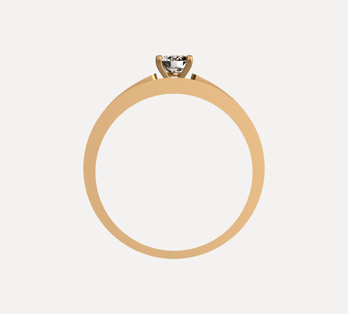 Sparklin Angel Gold Ring