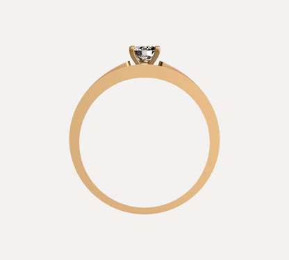 Sparklin Angel Gold Ring